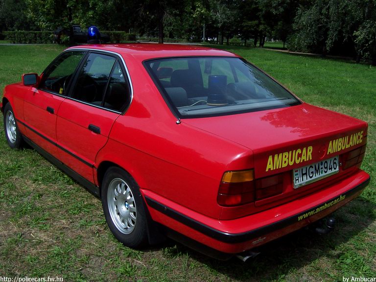 BMW 5 E34, Ambucar Mentõszolgálat, fotó: Ambucar
Keywords: mentő magyar Magyarország mentőautó HGM-946