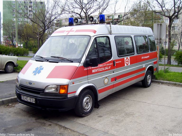 Ford Transit, Szegedi Mozgássérültek Alternatív Egyesülete, fotó: Irisbus
Keywords: mentő magyar magyarország mentőautó EHE-834