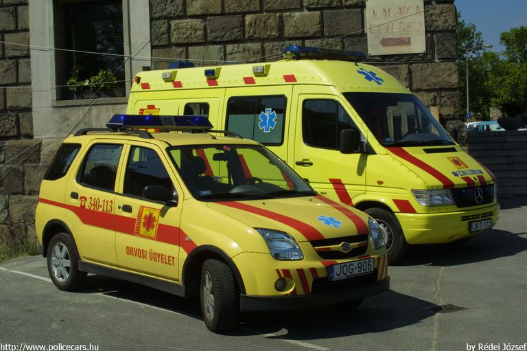 Mercedes-Benz Sprinter 314, Suzuki Ignis, Emergency Service, fotó: Rédei József
Keywords: mentő magyar Magyarország mentőautó JKT-112 JOG-906