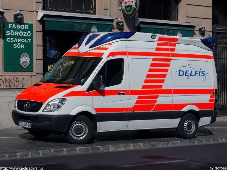 Mercedes-Benz Sprinter II 315 CDI, a Szemem Fénye Alapítvány tervezett autója, fotó: Norbee
Keywords: mentő magyar Magyarország mentőautó