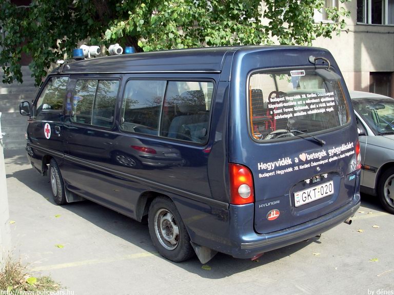 Hyundai H100, Szent Ferenc Kórház, Budapest, fotó: dénes
Keywords: mentő magyar Magyarország mentőautó GKT-020