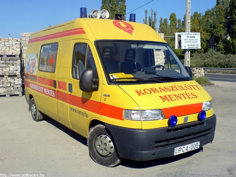 Fiat Ducato, koraszülöttmentõ, Budapest, Peter Cerny Alapítvány
Keywords: mentő magyar Magyarország mentőautó PCA-005