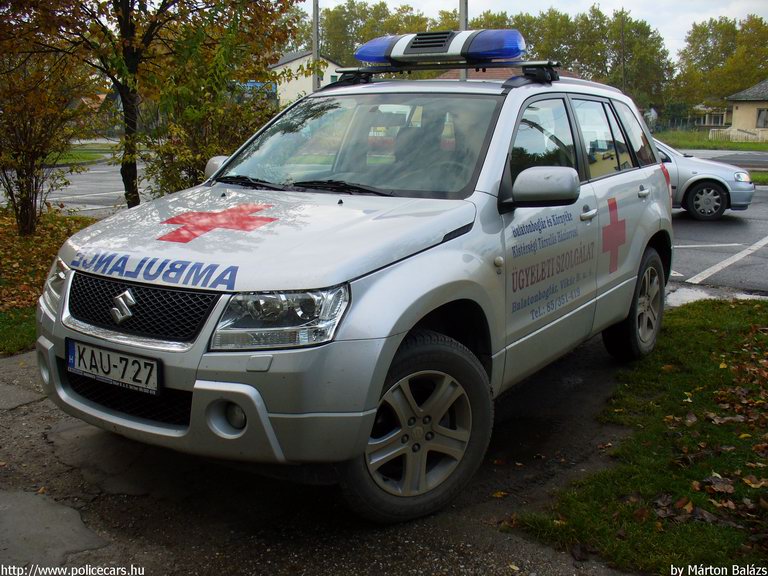 Suzuki Grand Vitara, Balatonboglár, orvosi ügyelet, fotó: Márton Balázs
Keywords: mentő magyar Magyarország mentőautó KAU-727