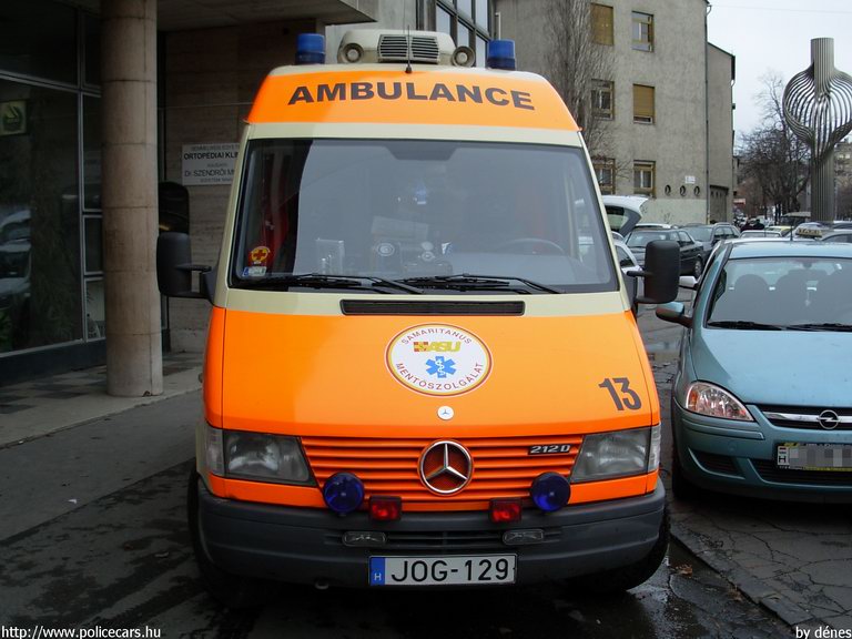 Mercedes-Benz Sprinter 212D, Budapest, Samaritanus Mentõszolgálat, fotó: dénes
Keywords: mentő magyar Magyarország mentőautó JOG-129