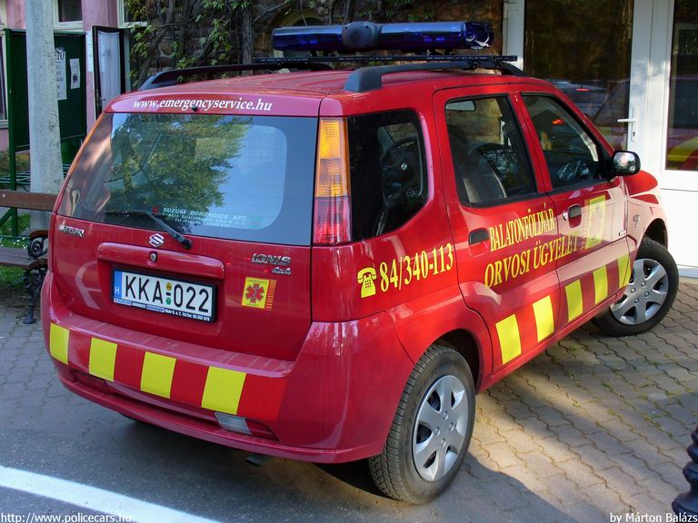 Suzuki Ignis 4x4, Balatonföldvár, orvosi ügyelet, Emergency Service, fotó: Márton Balázs
Keywords: mentő magyar Magyarország mentőautó KKA-022