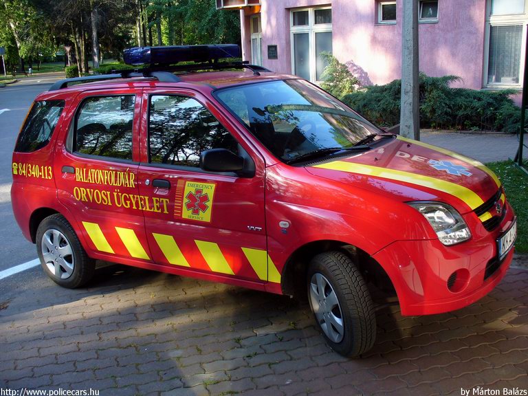 Suzuki Ignis 4x4, Balatonföldvár, orvosi ügyelet, Emergency Service, fotó: Márton Balázs
Keywords: mentő magyar Magyarország mentőautó KKA-022
