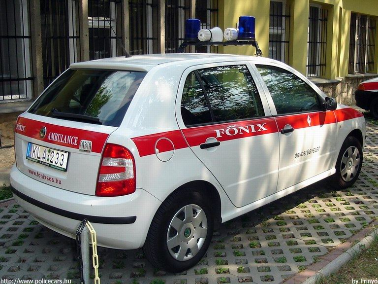 Skoda Fabia, Budapest, orvosi ügyelet, Fõnix S.O.S. Zrt., fotó: Frinyó
Keywords: mentő magyar Magyarország mentőautó KLA-233