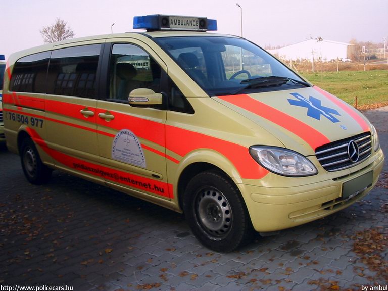 Mercedes-Benz Vito, Kecskemét, Gól-Diatrans Kft. Betegszállító Szolgálat, fotó: ambul
Keywords: mentő magyar Magyarország mentőautó