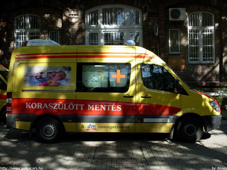 Mercedes-Benz Sprinter II 315 CDI, Budapest, Peter Cerny Alapítvány, koraszülöttmentõ, fotó: dénes
Keywords: mentő magyar Magyarország mentőautó PCA-004