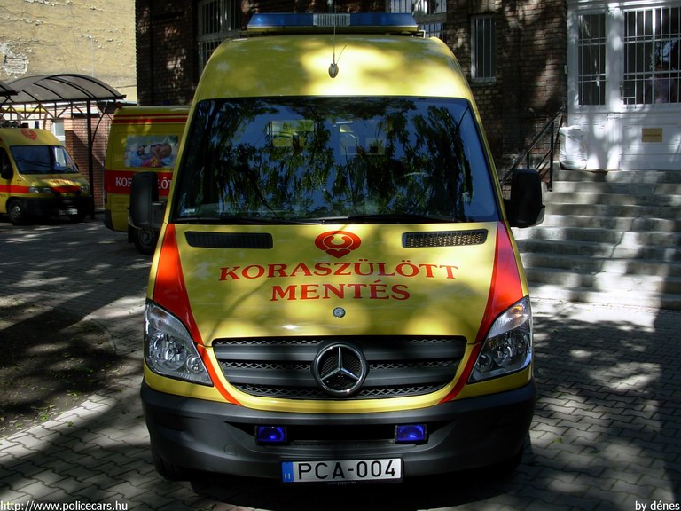 Mercedes-Benz Sprinter II 315 CDI, Budapest, Peter Cerny Alapítvány, koraszülöttmentõ, fotó: dénes
Keywords: mentő magyar Magyarország mentőautó PCA-004