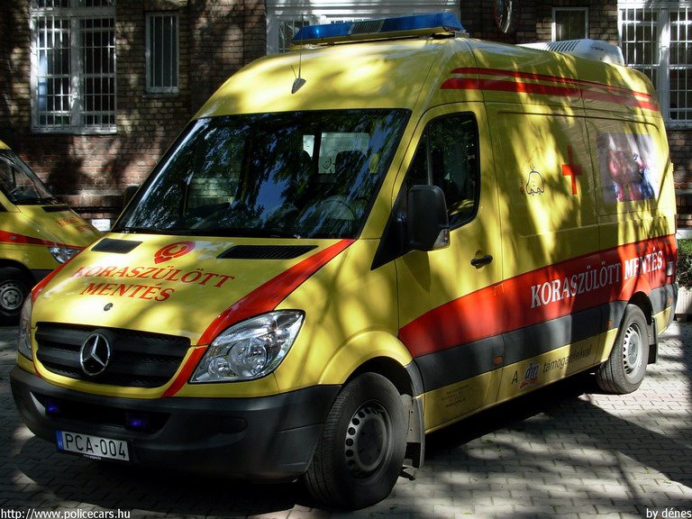 Mercedes-Benz Sprinter II 315 CDI, Budapest, Peter Cerny Alapítvány, koraszülöttmentõ, fotó: dénes
Keywords: mentő magyar Magyarország mentőautó PCA-004