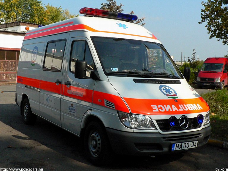 Mercedes-Benz Sprinter 313 CDI, Országos Mentõszolgálat, fotó: korij
Keywords: mentő magyar magyarország mentőautó OMSZ MA00-94