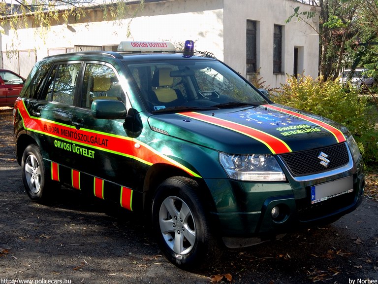 Suzuki Grand Vitara, Nagykáta, orvosi ügyelet, Európa Mentõszolgálat, fotó: Norbee
Keywords: mentő magyar Magyarország mentőautó