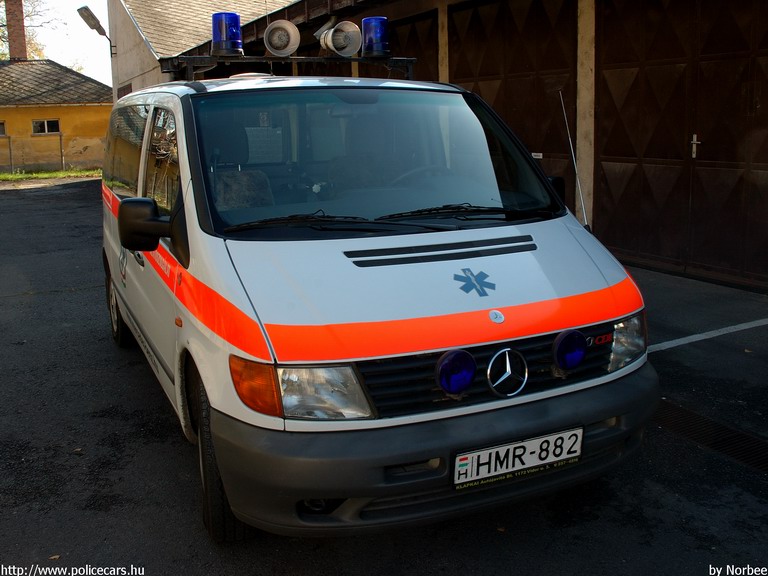 Mercedes Vito, Nagykáta, Országos Mentõszolgálat, fotó: Norbee
Keywords: mentő magyar magyarország mentőautó OMSZ HMR-882
