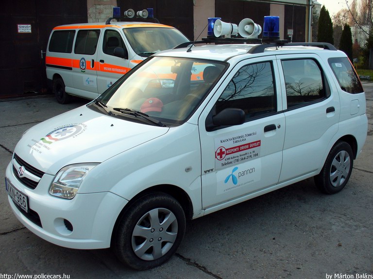 Suzuki Ignis 4x4, Kalocsa, orvosi ügyelet, Országos Mentõszolgálat, fotó: Márton Balázs
Keywords: OMSZ mentő magyar Magyarország mentőautó KKN-966