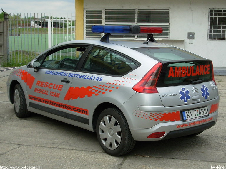 Citroen C4, Rescue Medical Team, fotó: dénes
Keywords: mentő magyar Magyarország mentőautó KVT-458
