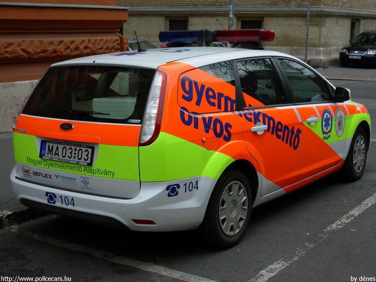 Ford Focus, [url=http://www.mgya.org]Magyar Gyermekmentõ Alapítvány[/url], fotó: dénes
Keywords: mentő magyar Magyarország mentőautó MA03-03