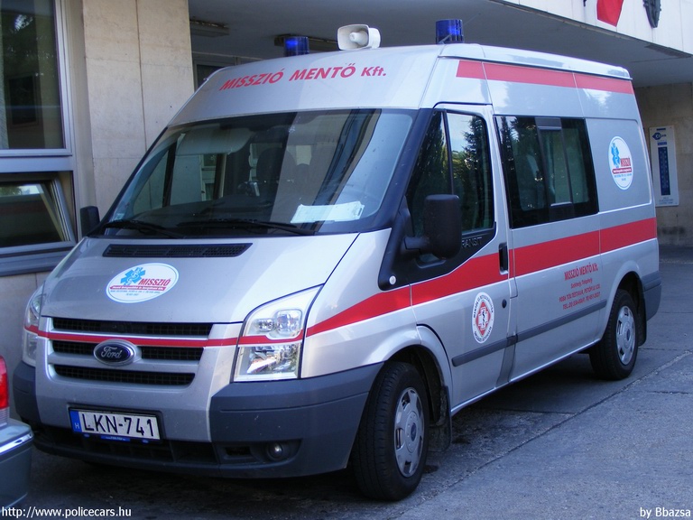 Ford Transit, Misszió Mentõ Betegszállító és Szolgáltató Kft., fotó: Bbazsa
Keywords: mentő mentőautó magyar Magyarország LKN-741