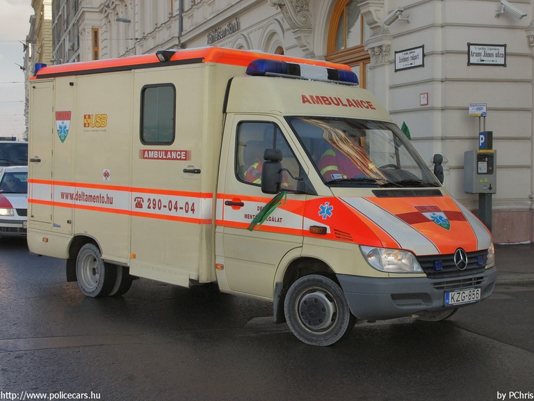 Mercedes-Benz Sprinter, Delta Mentõszolgálat, fotó: PChris
Keywords: mentő magyar Magyarország mentőautó KZG-856