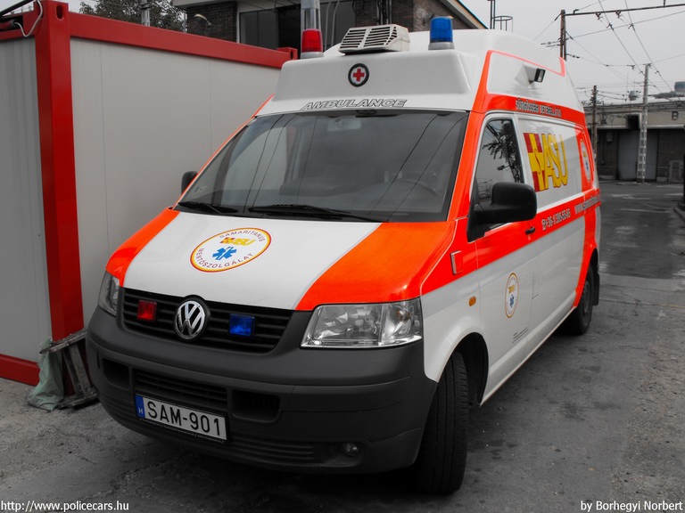 Volkswagen Transporter T5, Samaritanus Mentõszolgálat, fotó: Borhegyi Norbert
Keywords: mentő mentőautó magyar Magyarország SAM-901
