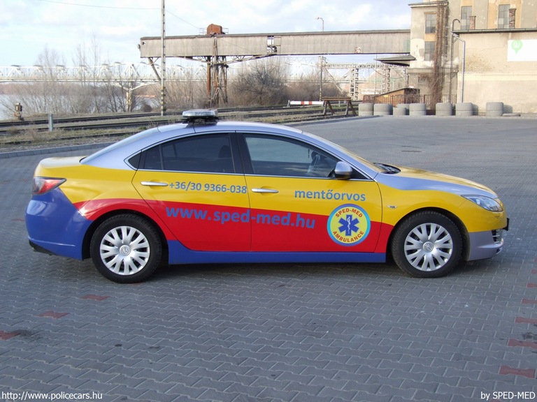 Mazda 6, SPED-MED Kft., MOK, fotó: SPED-MED
Keywords: mentő mentőautó magyar Magyarország LCX-201