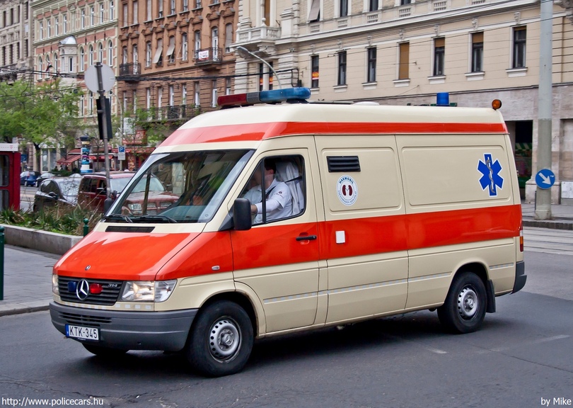Mercedes-Benz Sprinter 314, HAEMOBIL Egészségügyi Szolgáltató Kht., fotó: Mike
Keywords: mentő mentőautó magyar Magyarország KTK-345