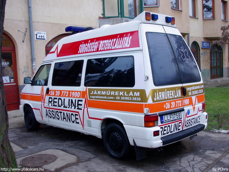 Volkswagen Transporter T4, Redline Assistance, fotó: PChris
Keywords: mentő magyar Magyarország mentőautó LLF-758