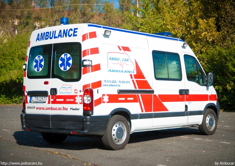 Renault Master, Ambucar Mentõszolgálat, fotó: Ambucar
Keywords: mentő magyar Magyarország mentőautó LTR-257
