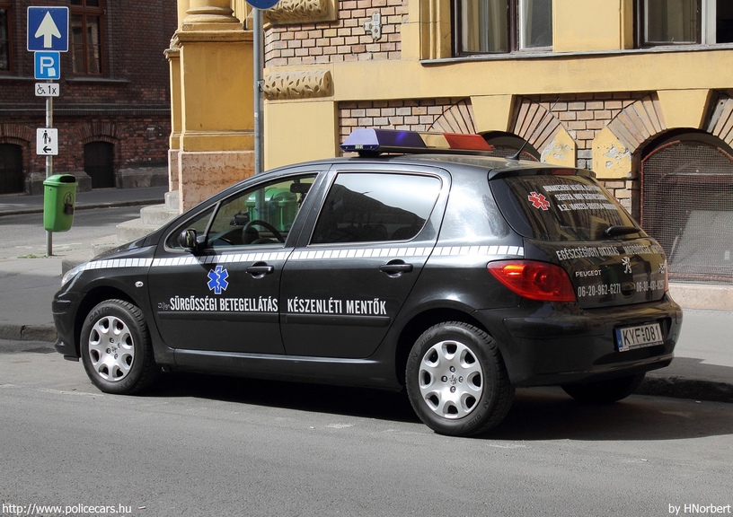 Peugeot 307, Készenléti Mentõk Kft., fotó: HNorbert
Keywords: mentő magyar Magyarország mentőautó KYF-081