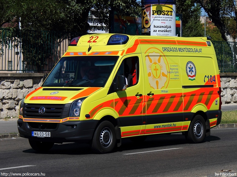 Volkswagen Crafter, Országos Mentõszolgálat, fotó: HNorbert 
Keywords: mentő mentőautó OMSZ magyar Magyarország MA03-58