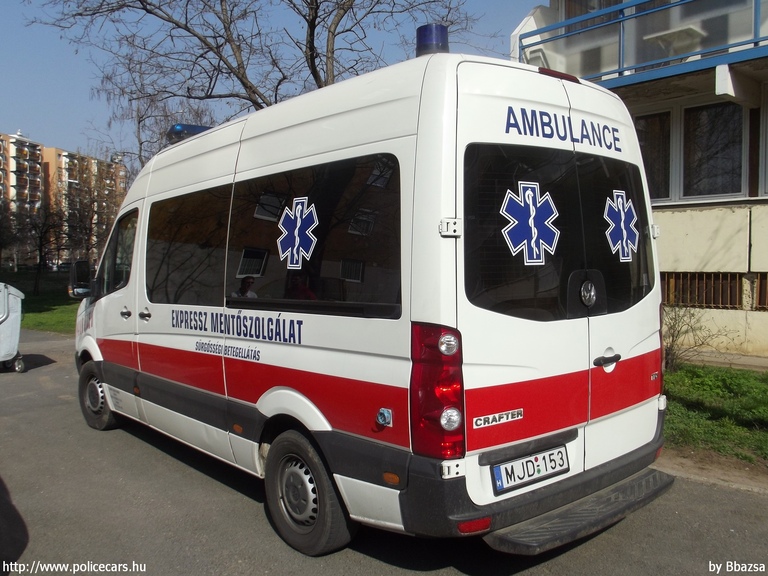 Volkswagen Crafter, Expressz Mentõszolgálat, fotó: Bbazsa
Keywords: mentő mentőautó magyar Magyarország MJD-153