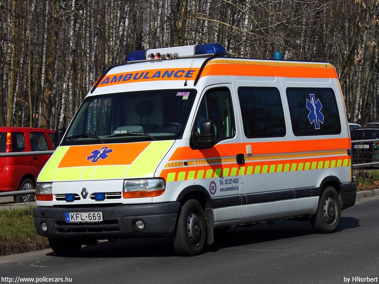 Renault Master, Neomedical Egészségügyi és Szolgáltató Bt., fotó: HNorbert
Keywords: mentő mentőautó magyar Magyarország KFL-669