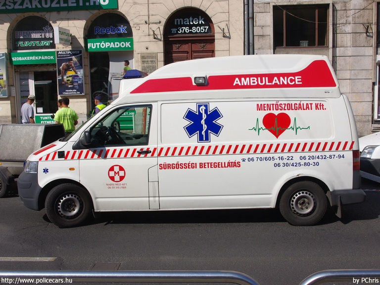 Volkswagen Transporter T5, Marsi-Med Kft., fotó: PChris 
Keywords: mentő mentőautó magyar Magyarország MLY-023