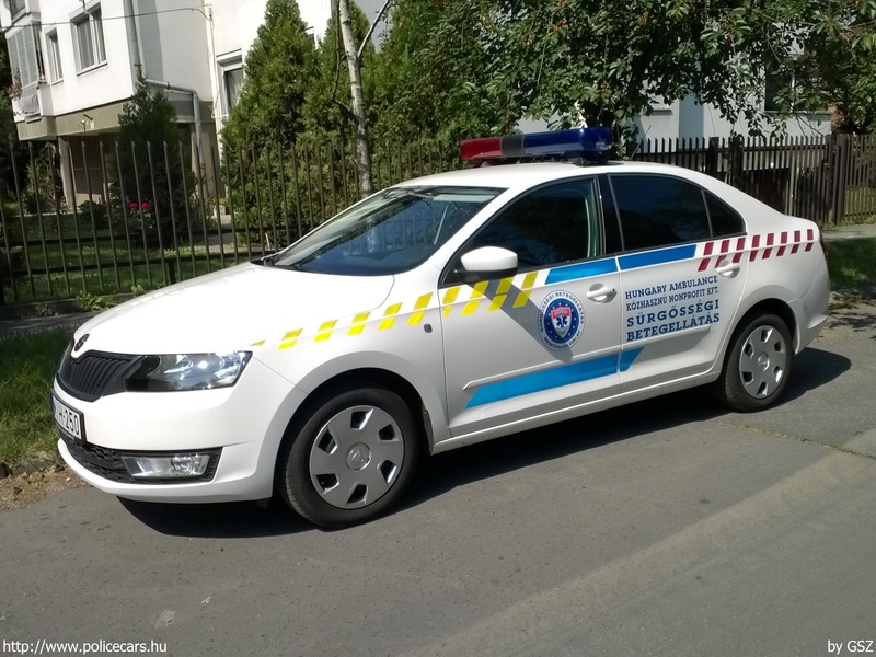 Skoda Rapid, Hungary Ambulance Közhasznú Nonprofit Kft., fotó: GSZ
Keywords: mentő mentőautó magyar Magyarország MIH-250 ambulance hungarian Hungary