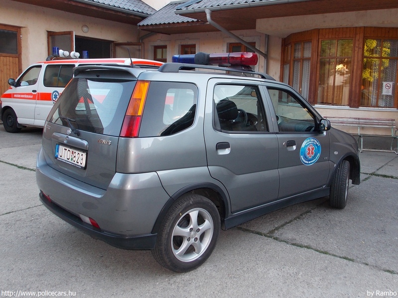 Suzuki Ignis, Orvosi Ügyelet Nonprofit Kft., Hajdúnánás, fotó: Rambo
Keywords: mentő mentőautó magyar Magyarország JTD-823 ambulance hungarian Hungary
