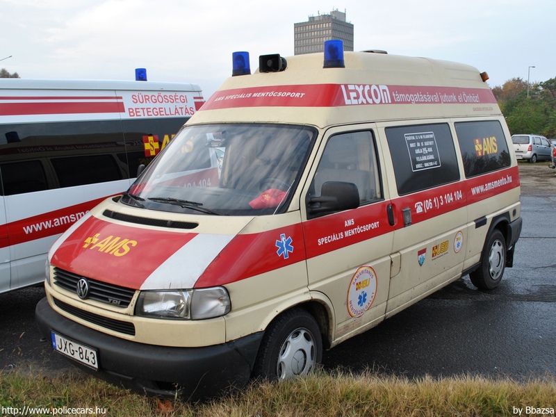 Volkswagen Transporter T4 Syncro, AMS Assistance Kft., fotó: Bbazsa
Keywords: mentő mentőautó magyar Magyarország JXG-843