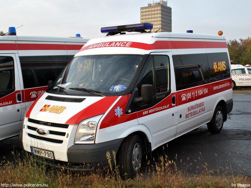 Ford Transit, AMS Assistance Kft., fotó: Bbazsa
Keywords: mentő mentőautó magyar Magyarország MMP-790