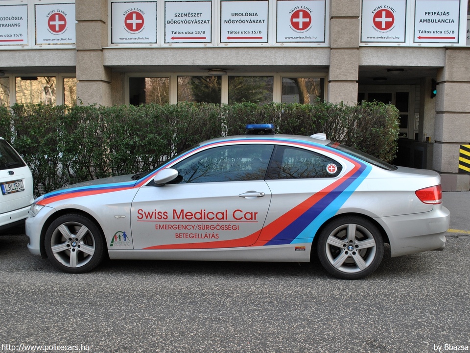 BMW 330xd, Swiss Medical Services Egészségügyi Kft., fotó: Bbazsa
Keywords: mentő mentőautó magyar Magyarország MGW-800 ambulance hungarian Hungary