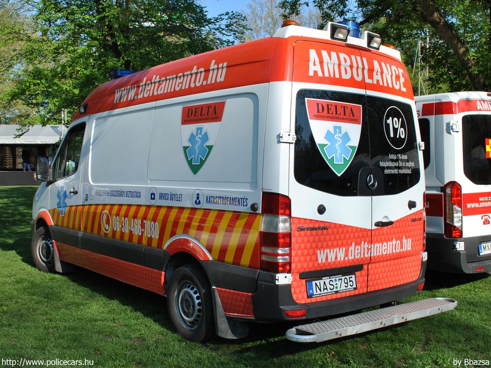 Mercedes-Benz Sprinter II 315 CDI, Delta Mentõszolgálat, fotó: Bbazsa
Keywords: mentő mentőautó magyar Magyarország NAS-795 ambulance hungarian Hungary