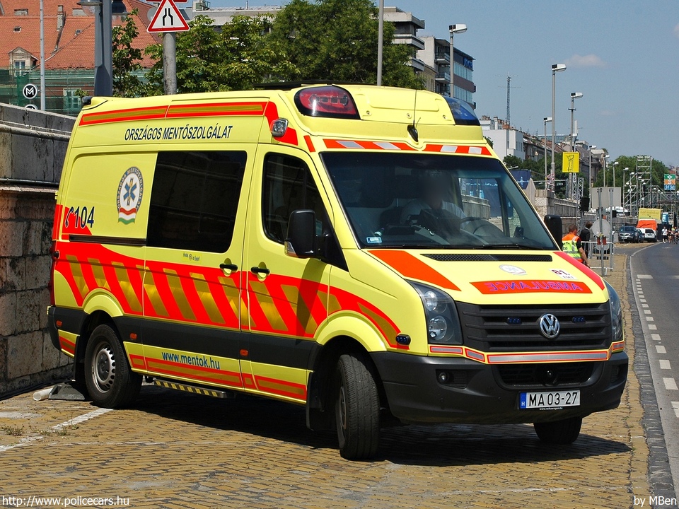 Volkswagen Crafter, fotó: MBen
Keywords: Volkswagen crafter ambulance omsz MBen MA 03-27 mentők  