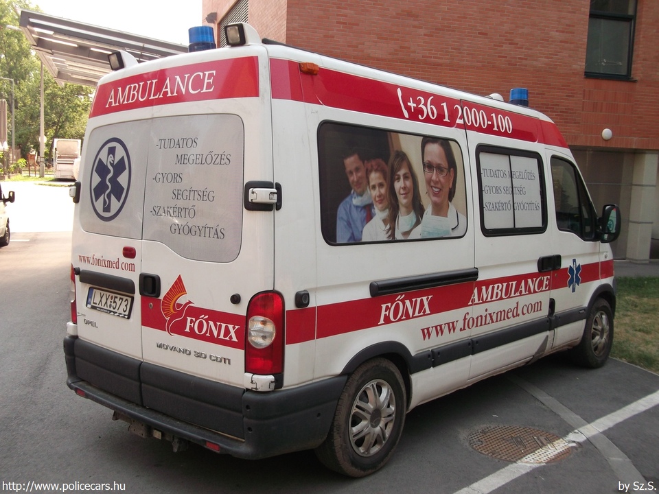 Opel Movano, Fõnix S.O.S. Zrt., fotó: Sz.S.
Keywords: mentő mentőautó magyar Magyarország ambulance hungarian Hungary LXX-573