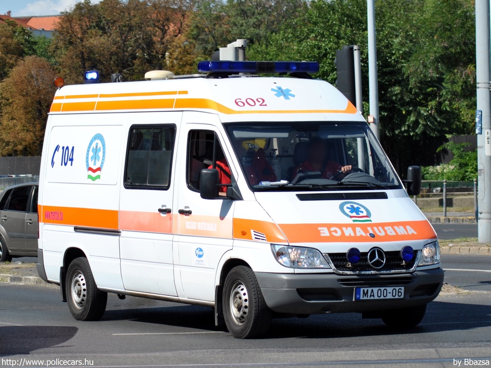 Mercedes-Benz Sprinter 313 CDI, fotó: Bbazsa
Keywords: mentő mentőautó OMSZ magyar Magyarország MA00-06