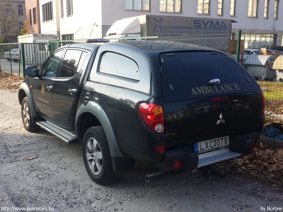 Mitsubishi L200, Oxyteam, fotó: Norbee
Keywords: magyar Magyarország mentő mentőautó LXC-078 Hungary hungarian ambulance