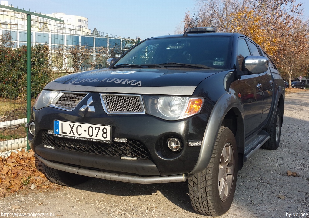 Mitsubishi L200, Oxyteam, fotó: Norbee
Keywords: magyar Magyarország mentő mentőautó LXC-078 Hungary hungarian ambulance