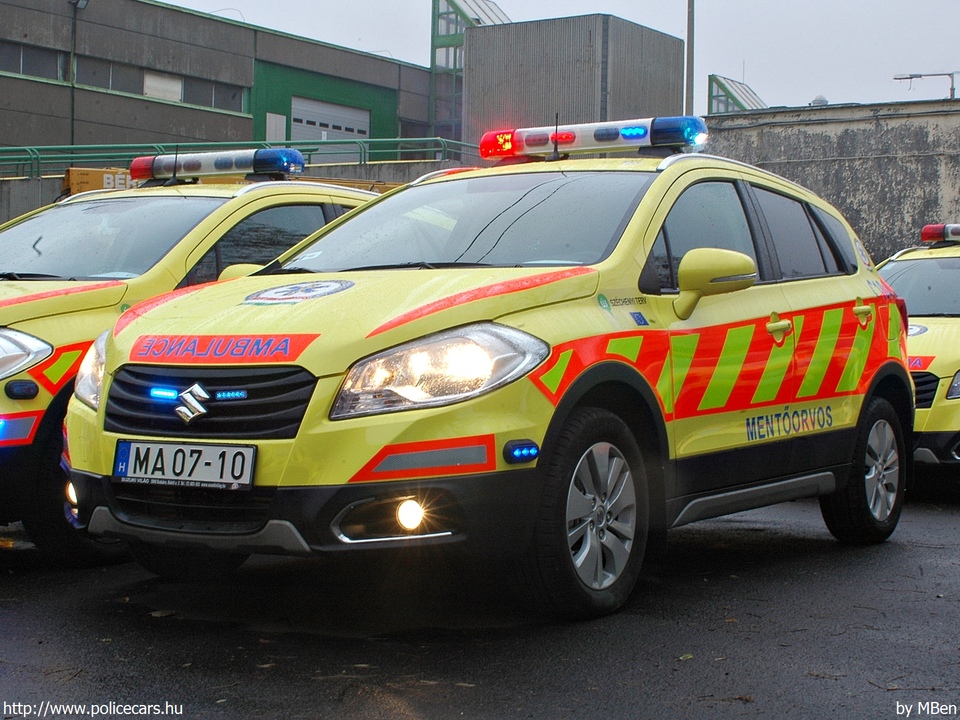 Suzuki SX4 S-Cross, Országos Mentõszolgálat, MOK, fotó: MBen
Keywords: mentő mentőautó OMSZ magyar Magyarország MA07-10 ambulance hungarian Hungary