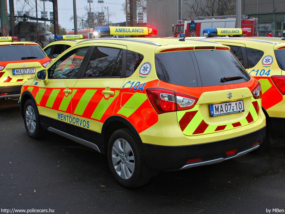 Suzuki SX4 S-Cross, Országos Mentõszolgálat, MOK, fotó: MBen
Keywords: mentő mentőautó OMSZ magyar Magyarország MA07-10 ambulance hungarian Hungary