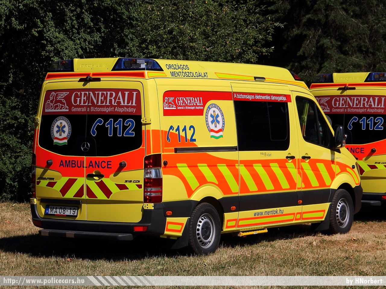 Mercedes-Benz Sprinter II facelift 316CDI Profile, Heros, Országos Mentõszolgálat, fotó: HNorbert
Keywords: OMSZ MA08-19 magyar Magyarország mentő mentőautó Hungary hungarian ambulance