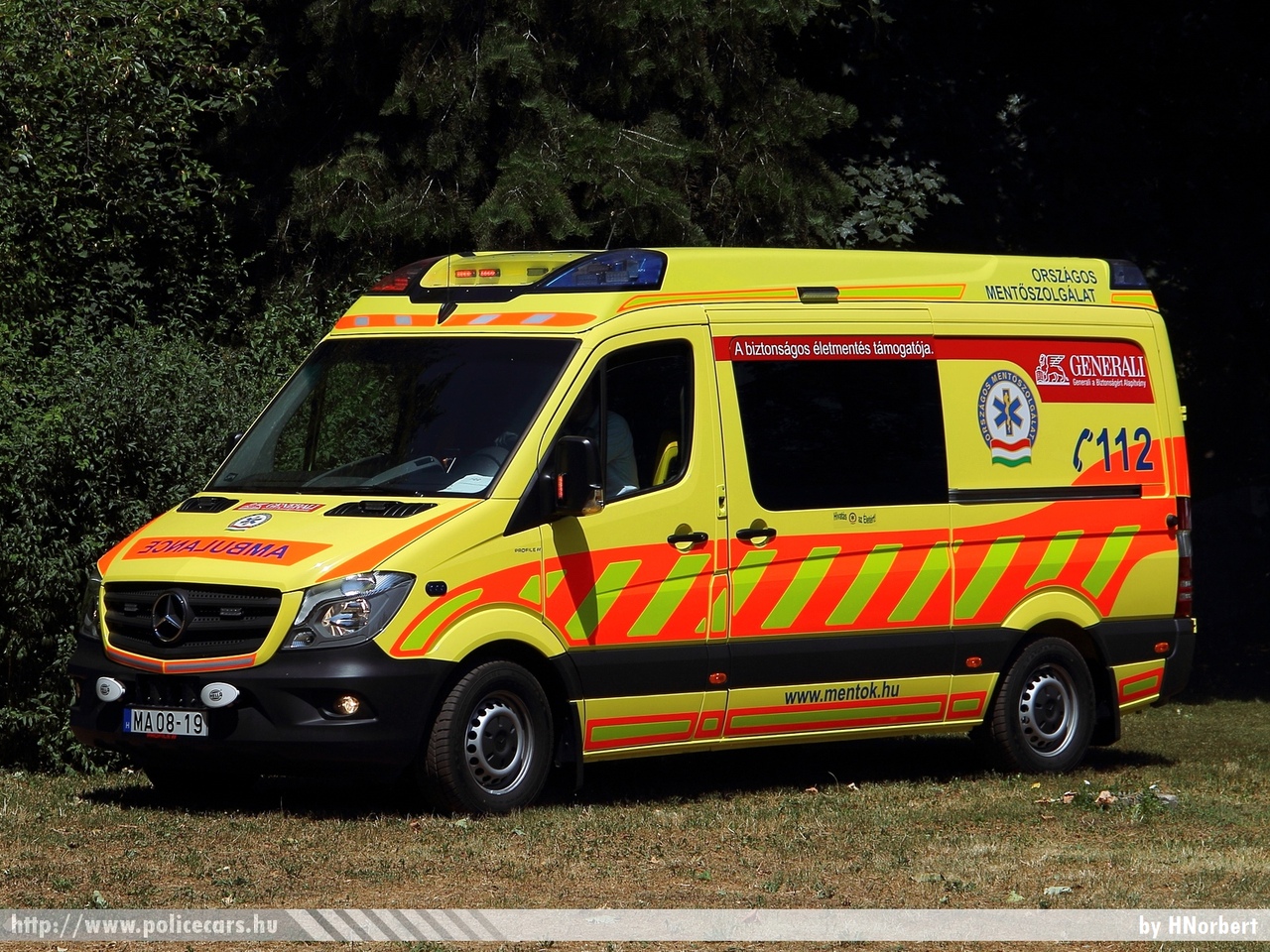 Mercedes-Benz Sprinter II facelift 316CDI Profile, Heros, Országos Mentõszolgálat, fotó: HNorbert
Keywords: OMSZ MA-0819 magyar Magyarország mentő mentőautó Hungary hungarian ambulance