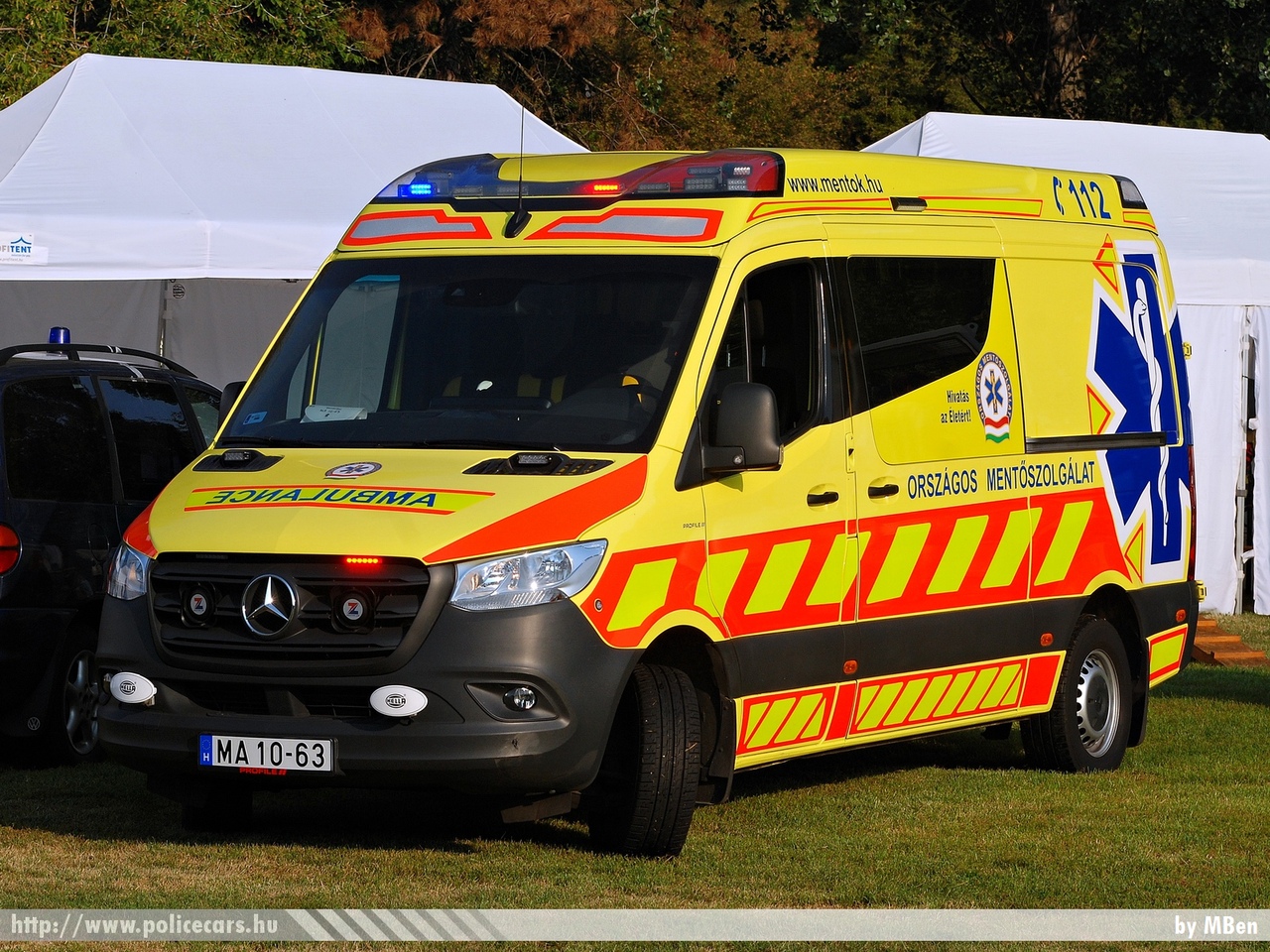 Mercedes-Benz Sprinter III 316 CDI Profile Genios, Országos Mentõszolgálat, fotó: MBen
Keywords: magyar Magyarország mentő mentőautó OMSZ Hungary hungarian ambulance MA10-63