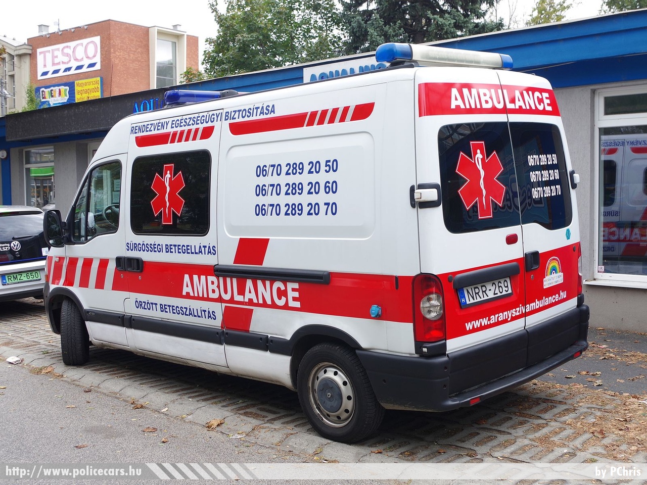 Renault Master, Aranyszív Ambulance Kft., fotó: PChris
Keywords: mentő mentőautó magyar Magyarország hungarian Hungary ambulance NRR-269